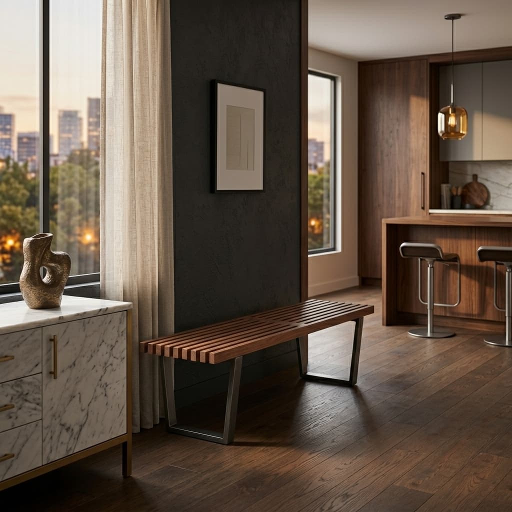 Varon Dining Bench - mood