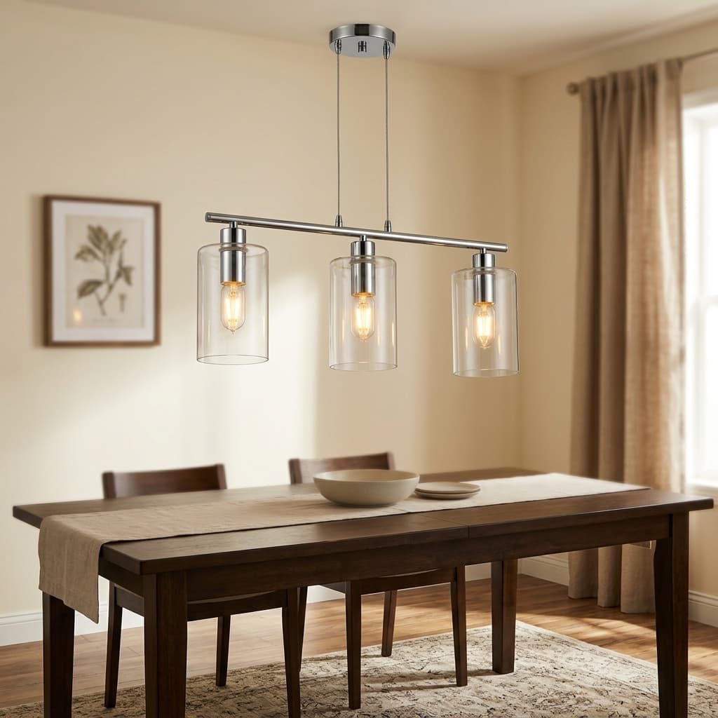 Nivea Linear Pendant Light - mood